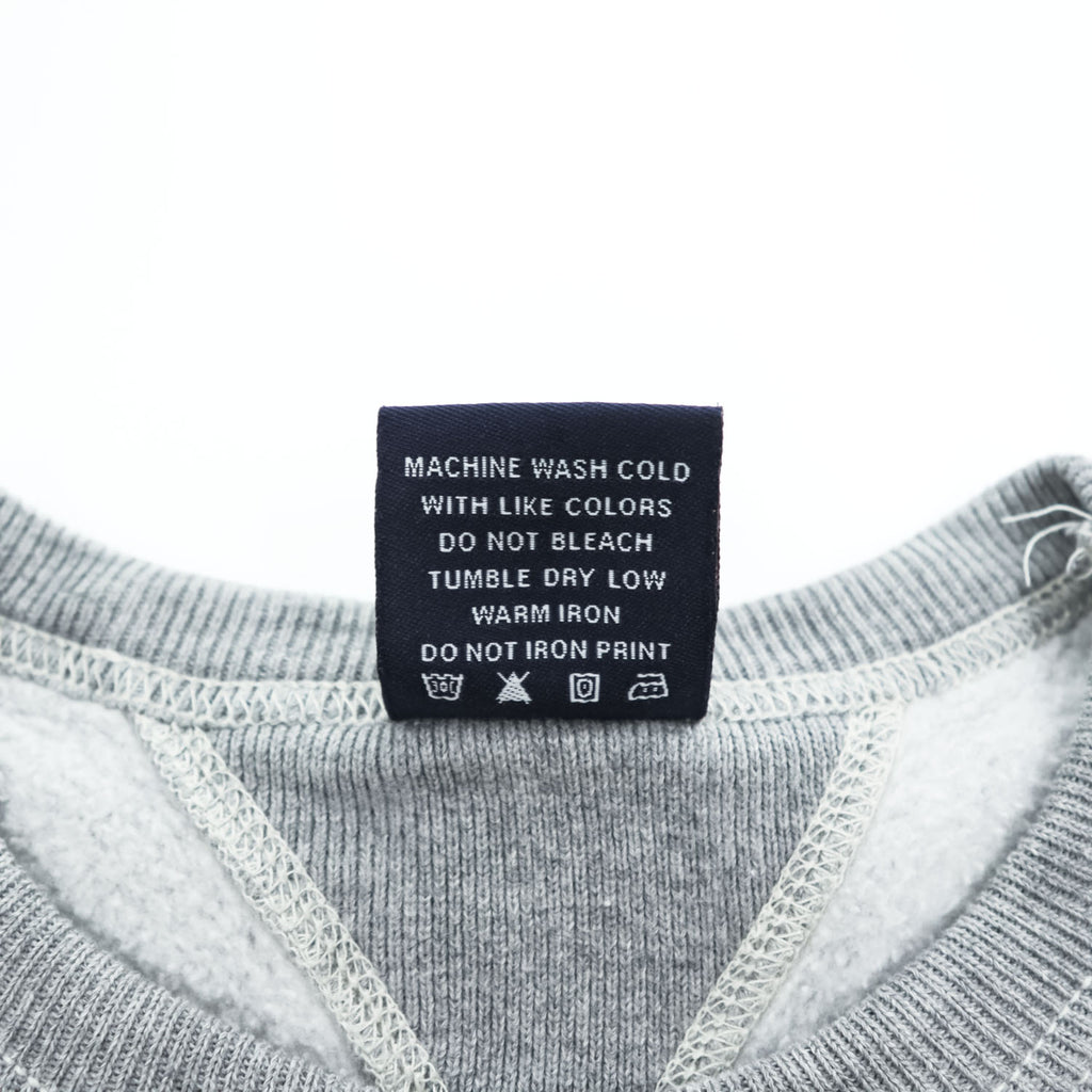 Ralph Lauren 90年代 ヴィンテージ スウェット トレーナー M グレー 刺繍 アーチロゴ POLO JEANS COMPANY
