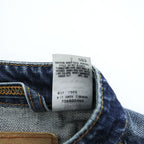 Levi's 00年代 ヴィンテージ スタンドカラー デニムジャケット Gジャン L インディゴ EASY RIDER シングル ライダース USAモデル スナップボタン 70550-0496