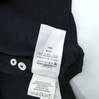 Ralph Lauren 半袖 オックスフォードシャツ XL ブラック スモールポニー ロゴ 刺繍 ビッグサイズ ボタンダウン