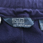 Polo Ralph Lauren 90年代 ヴィンテージ スウェットショーツ ショートパンツ ハーフパンツ L ネイビー スモールポニー ロゴ 刺繍
