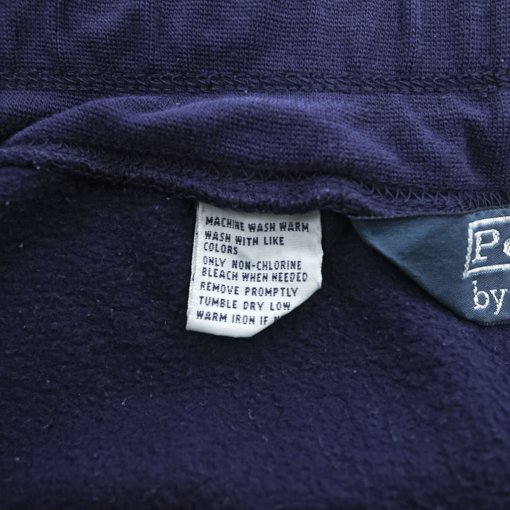 Polo Ralph Lauren 90年代 ヴィンテージ スウェットショーツ ショートパンツ ハーフパンツ L ネイビー スモールポニー ロゴ 刺繍