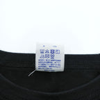 blackmeans 長袖 ロングスリーブ Tシャツ ロンT XL ブラック バックプリント Why?