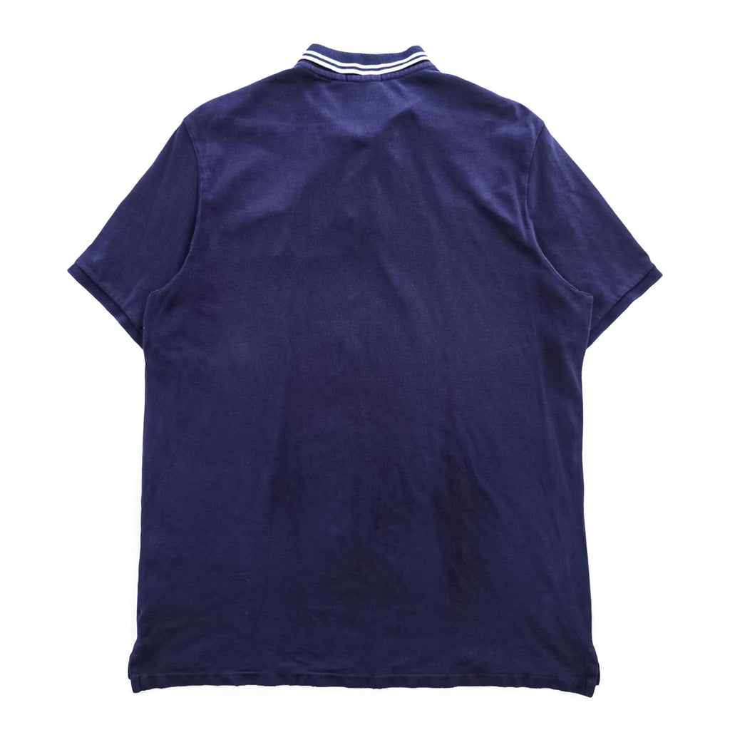 POLO RALPH LAUREN ポロベア 刺繍 ポロシャツ ネイビー XL クラシックフィット
