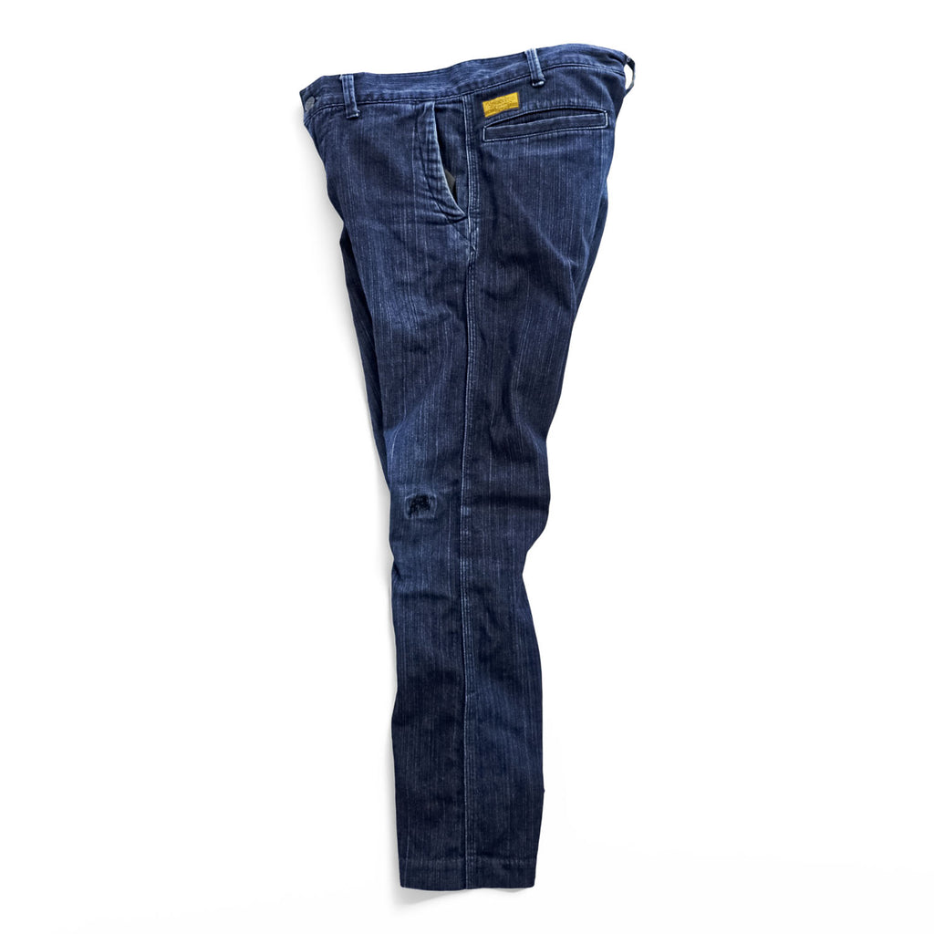 BROWN by 2-tacs × PORTER 日本製 デニムパンツ ジーンズ S インディゴ ブルー ストレッチ BP2-P001