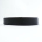SUGAR CANE 日本製 レザー ベルト ブラック シルバー バックル スクエア