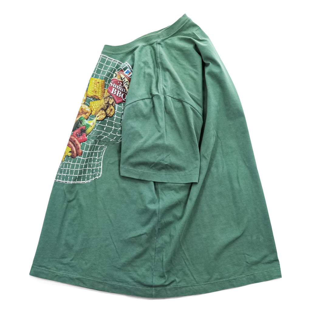 doublet × PZ today BBQ 日本製 グラフィック Tシャツ S グリーン