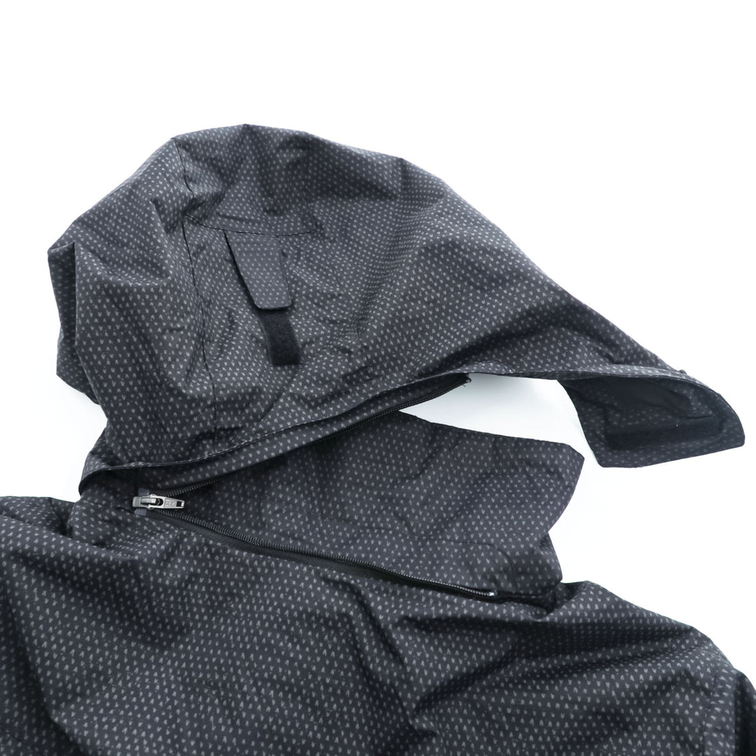 Columbia マウンテンパーカー  Interchange Jacket シェル レインジャケット XL ブラック 防水 ドローコード ジップインジップ フード着脱式 XL1195