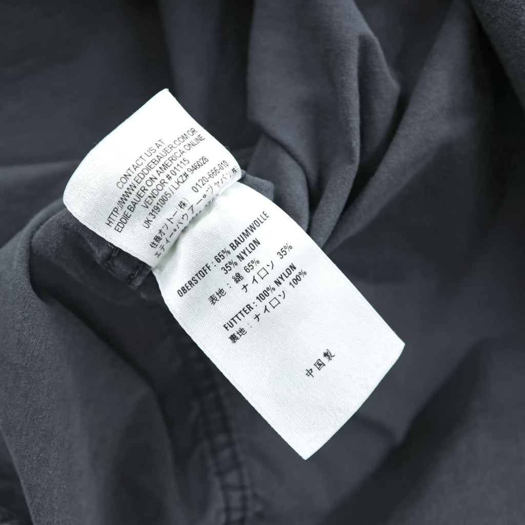 Eddie Bauer 90年代 ヴィンテージ 半袖 フィッシングシャツ M グレー メッシュ McNary Shirt LEGEND