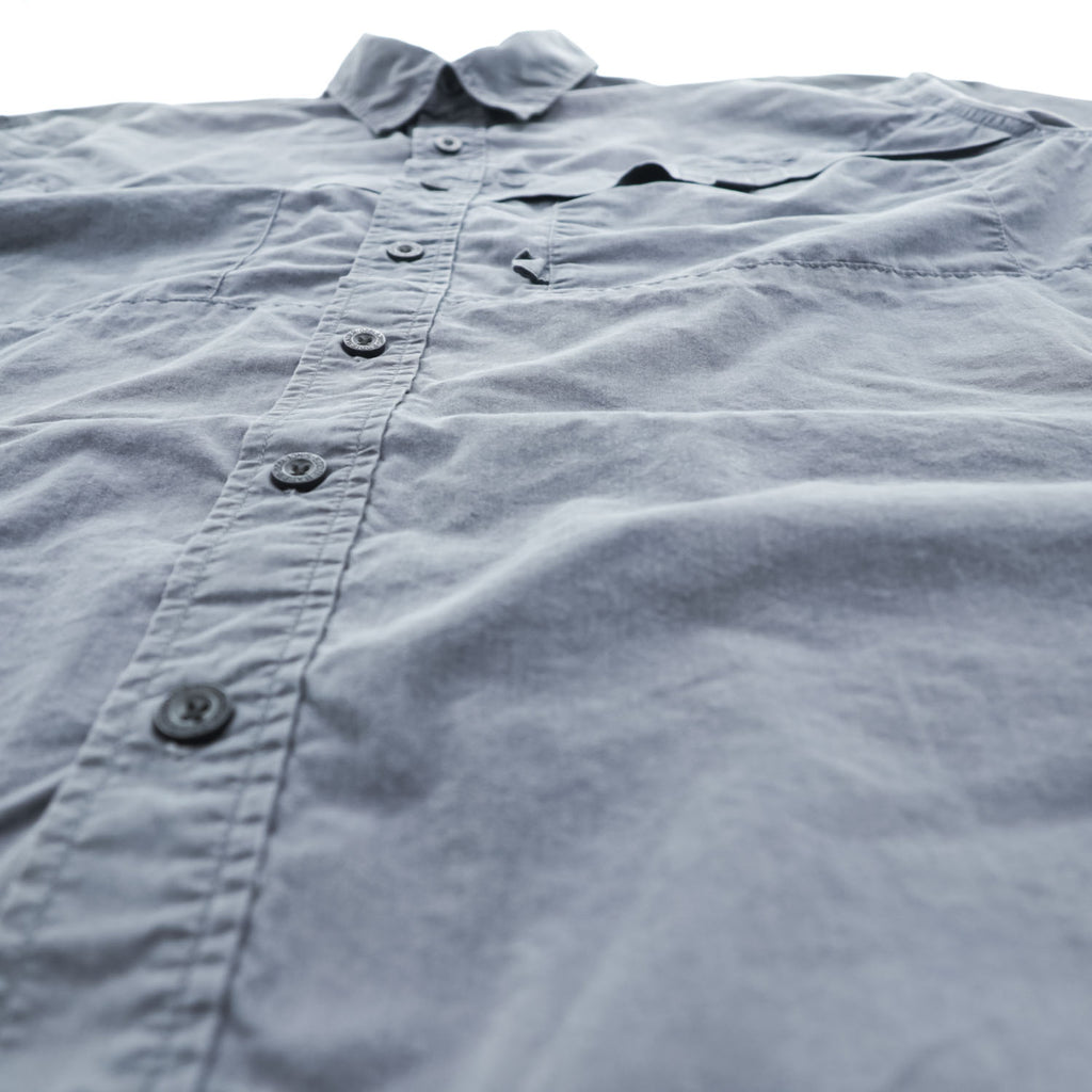 Eddie Bauer 90年代 ヴィンテージ 半袖 フィッシングシャツ M グレー メッシュ McNary Shirt LEGEND