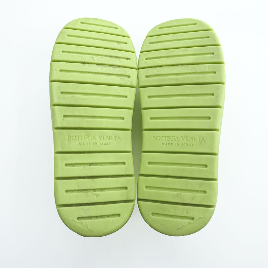 BOTTEGA VENETA パドル スリングバック サンダル PUDDLE SLINGBACK SANDAL 27cm ライム イタリア製