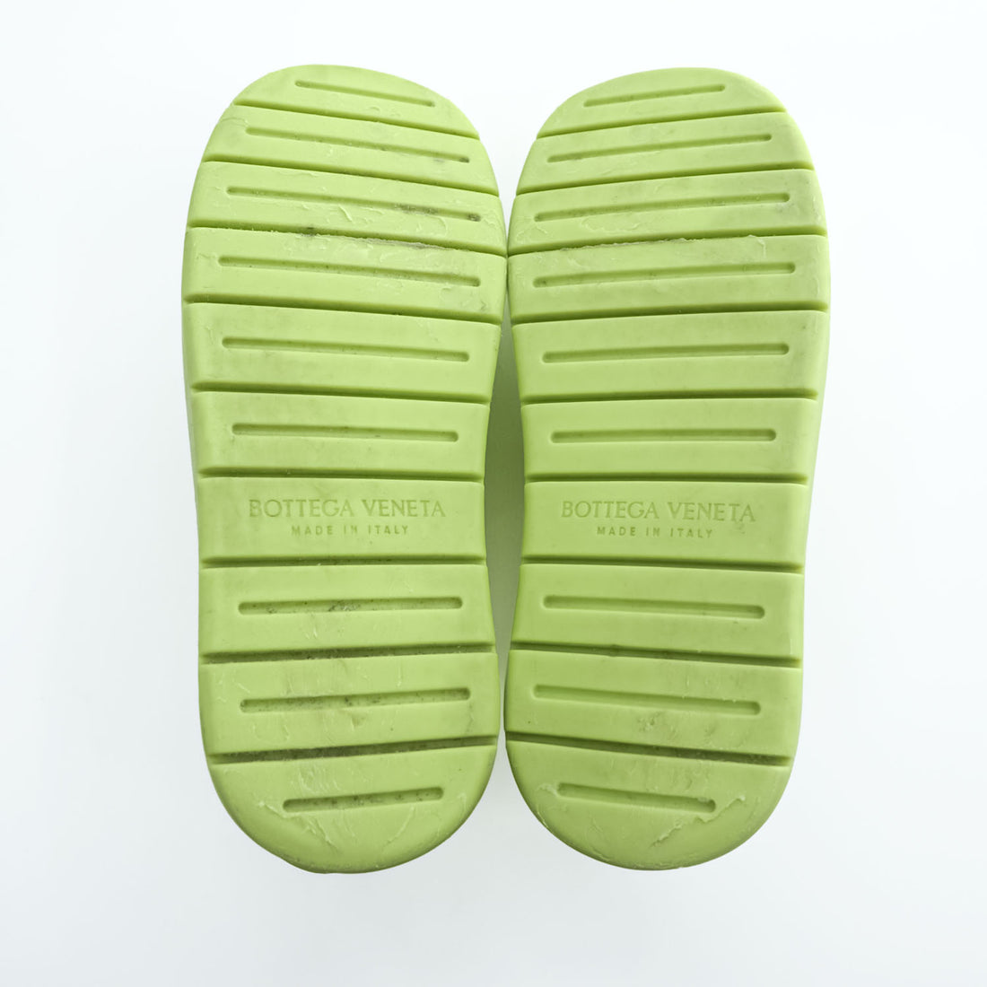 BOTTEGA VENETA パドル スリングバック サンダル PUDDLE SLINGBACK SANDAL 27cm ライム イタリア製