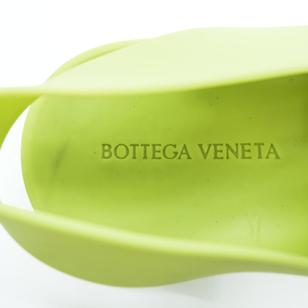 BOTTEGA VENETA パドル スリングバック サンダル PUDDLE SLINGBACK SANDAL 27cm ライム イタリア製