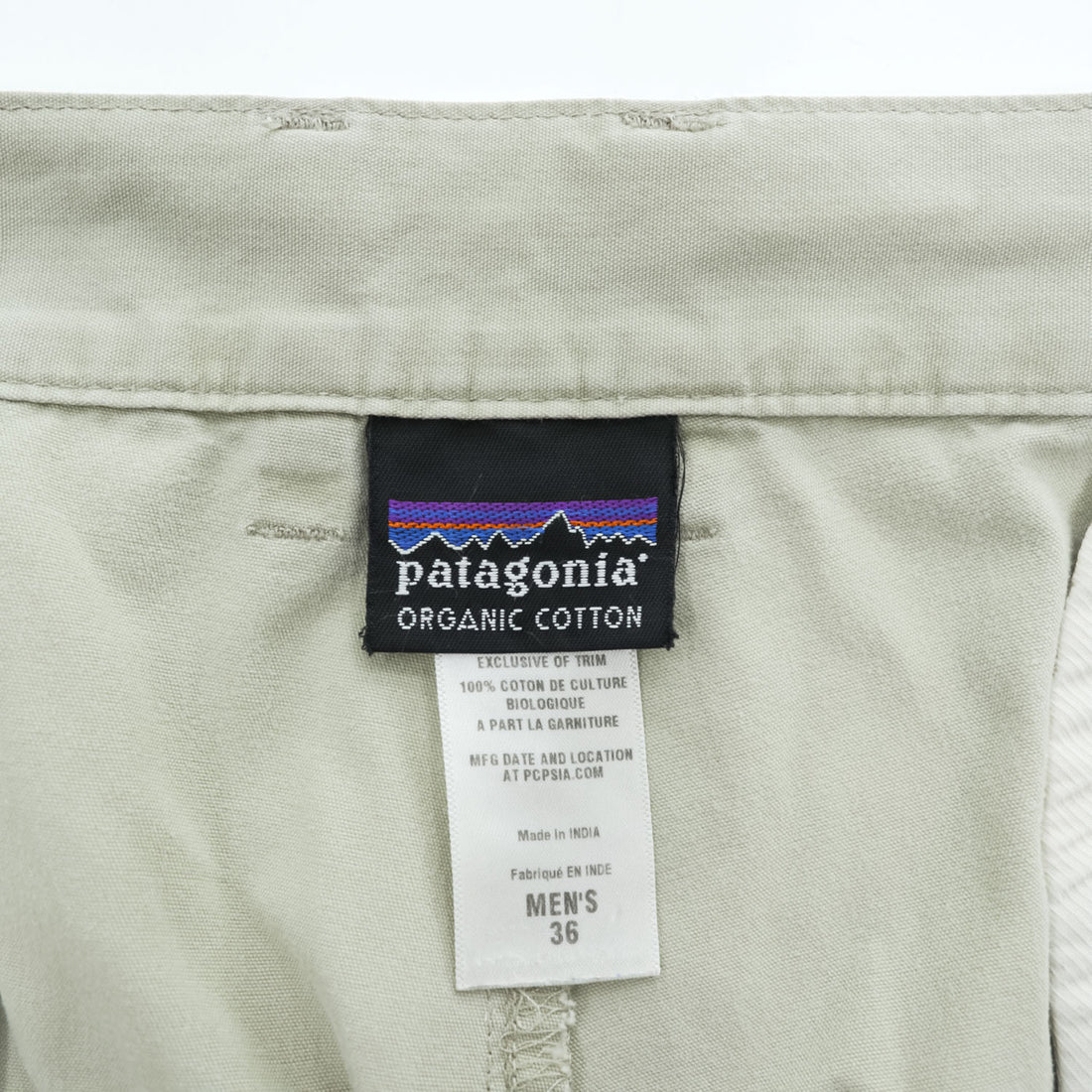 Patagonia オーガニックコットン チノショーツ ショートパンツ ハーフパンツ L ベージュ 57674