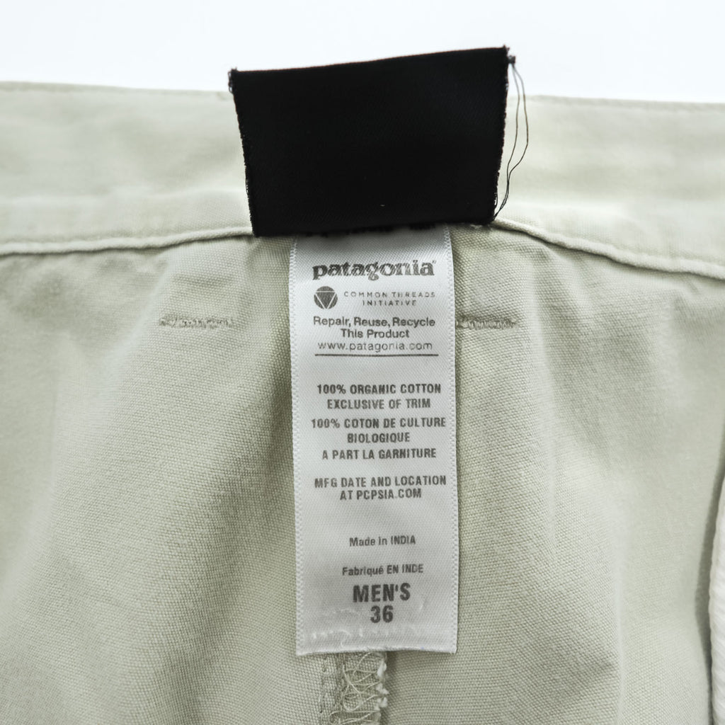 Patagonia オーガニックコットン チノショーツ ショートパンツ ハーフパンツ L ベージュ 57674