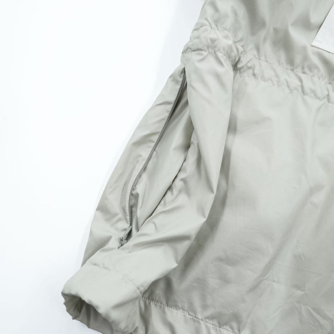 LACOSTE SPORT カラーブロック フーデッド ウインドブレーカー XL イエロー グレー メッシュ ドローコード フード収納式 BF1567 未使用品