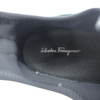 Salvatore Ferragamo スリッポン スニーカー 27cm ホワイト グレー ブラック ガンチーニ NILE イタリア製