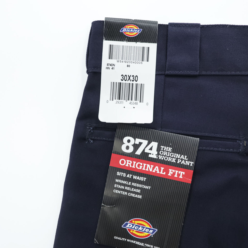 Dickies 874 ワークパンツ ORIGINAL FIT チノパンツ 30 x 30 ネイビー 874DN 未使用品