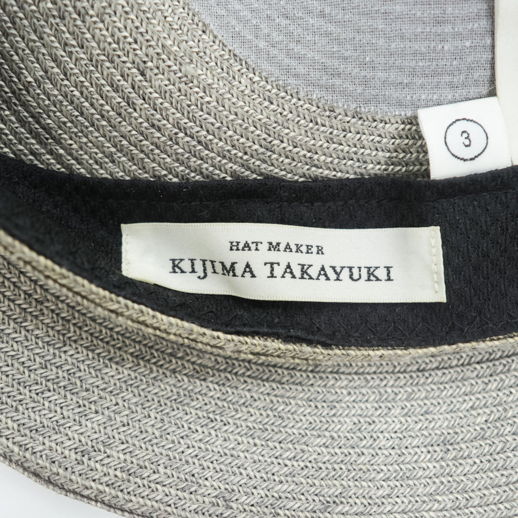 KIJIMA TAKAYUKI 日本製 ペーパーブレード ベレー帽 Paper Blade Beret 171103