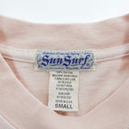 SUN SURF USA製 Tシャツ S ピンク HAWAII 1964 バックプリント