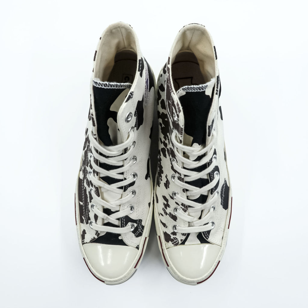Converse x Brain Dead Chuck 70 Hi Cow Print 169946C Men 9.5 US 28cm