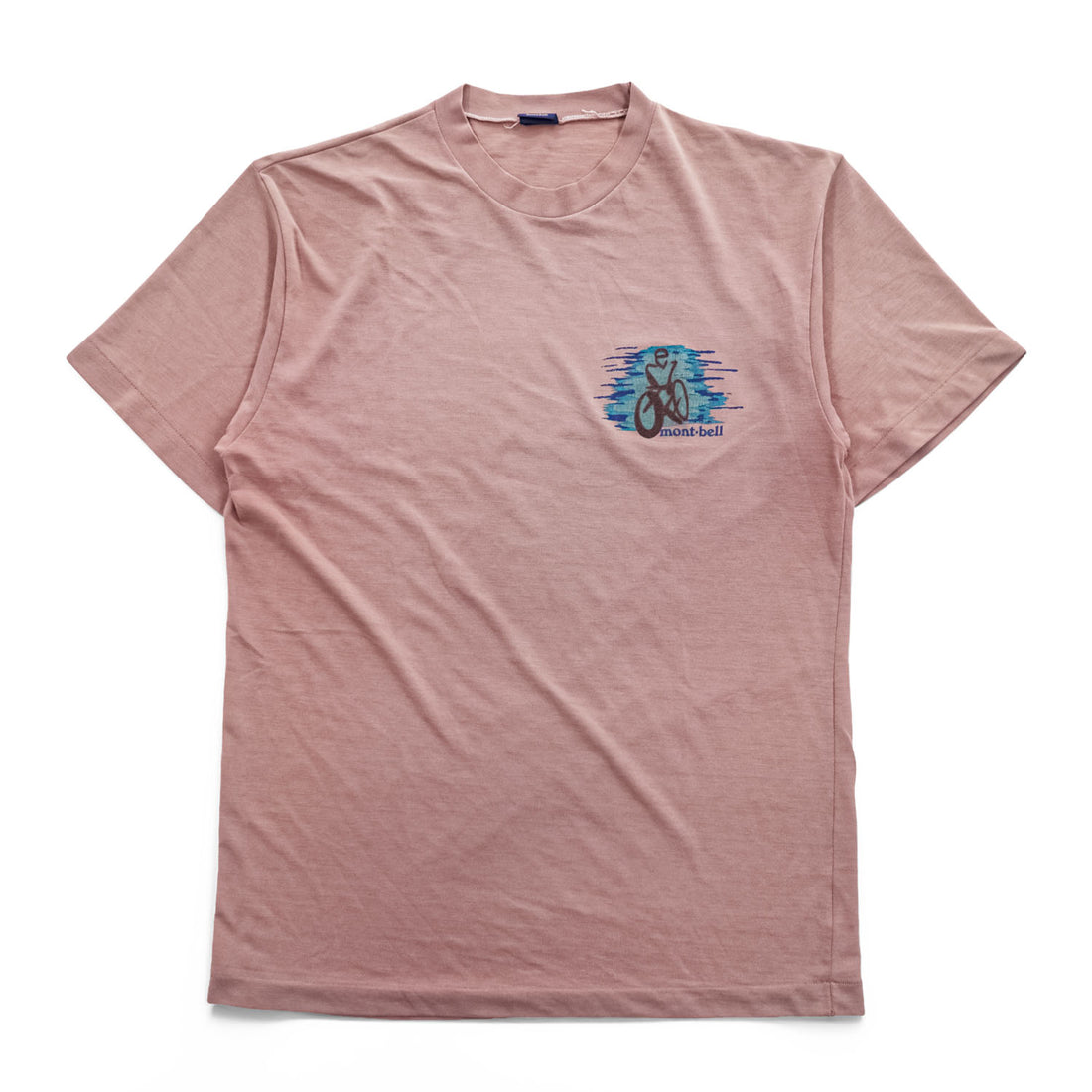 mont-bell 日本製 Tシャツ M ピンク ウィックロン 速乾性 通気性