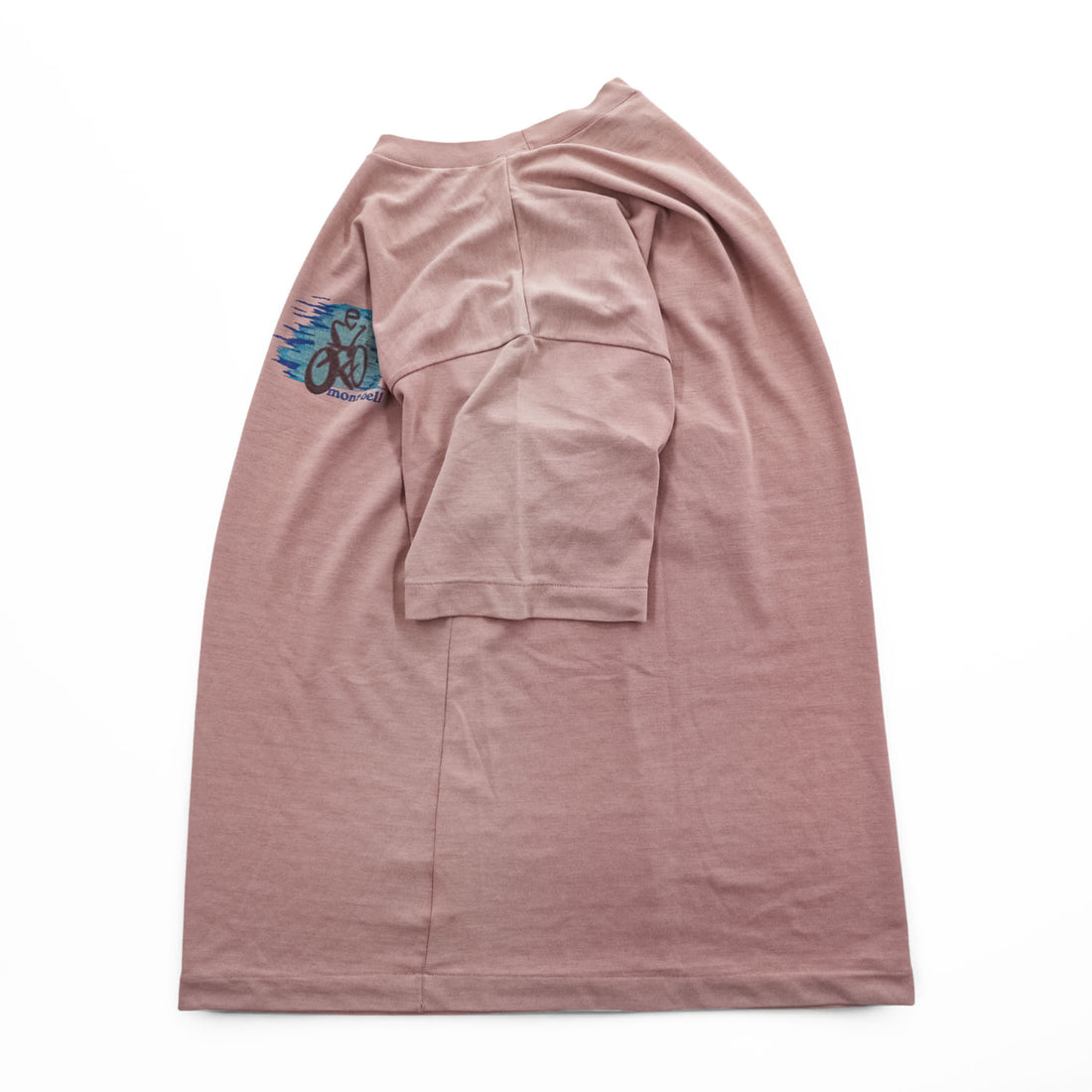 mont-bell 日本製 Tシャツ M ピンク ウィックロン 速乾性 通気性