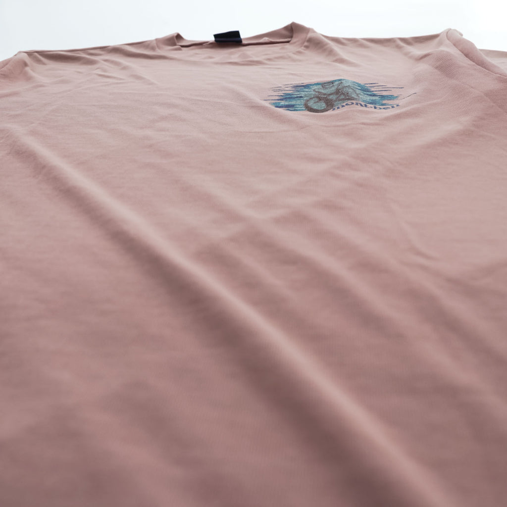 mont-bell 日本製 Tシャツ M ピンク ウィックロン 速乾性 通気性
