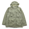 Columbia 90年代 2WAY フィッシング ジャケット ベスト M ベージュ フード収納 ダブルジップ パッカブル GRT コンバーチブル
