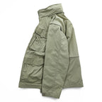 Columbia 90年代 2WAY フィッシング ジャケット ベスト M ベージュ フード収納 ダブルジップ パッカブル GRT コンバーチブル