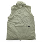 Columbia 90年代 2WAY フィッシング ジャケット ベスト M ベージュ フード収納 ダブルジップ パッカブル GRT コンバーチブル