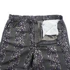 Needles String Easy Pant Poly/Cu Jacquard Paisley Easy Pants L Made in Japan