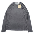 THE NORTH FACE 長袖 ロングスリーブ Tシャツ ロンT L グレー ストレッチ L/S Crisp Avion Crew BREEZERANGE 接触冷感 吸汗速乾 UVカット 抗菌防臭 NT12686 未使用品