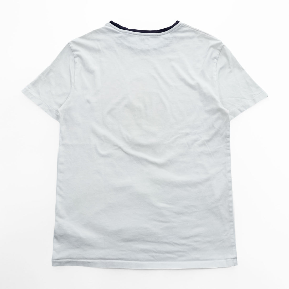 Polo Ralph Lauren ポロベア リンガーTシャツ S ホワイト ネイビー セーラー