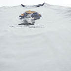 Polo Ralph Lauren ポロベア リンガーTシャツ S ホワイト ネイビー セーラー