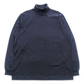 LANDS' END USA製 タートルネック 長袖 ロングスリーブ Tシャツ ロンT XL ネイビー