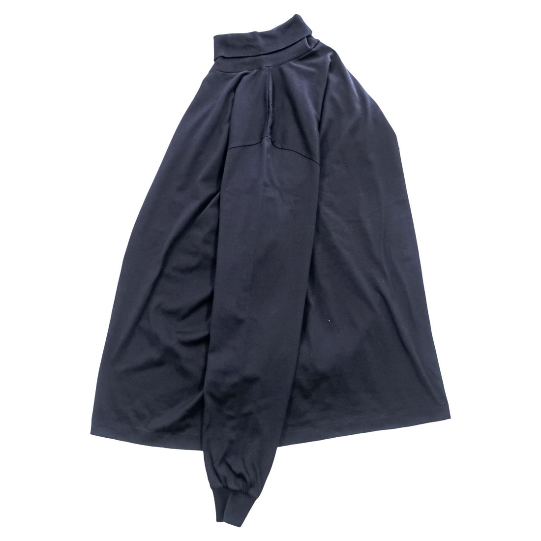 LANDS' END USA製 タートルネック 長袖 ロングスリーブ Tシャツ ロンT XL ネイビー