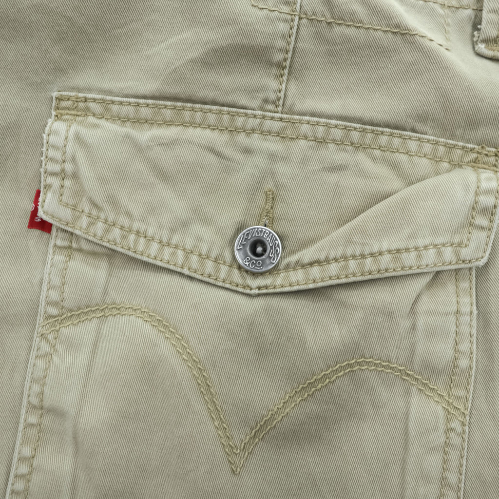 Levi's 00年代 ヴィンテージ カーゴ ワークパンツ XL ベージュ ワイド CARGO LOOSE STRAIGHT USAモデル 006423283
