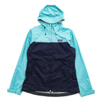 Patagonia トレントシェル マウンテンパーカー 防水 レインジャケット S バイカラー ブルー ネイビー ドローコード 83307