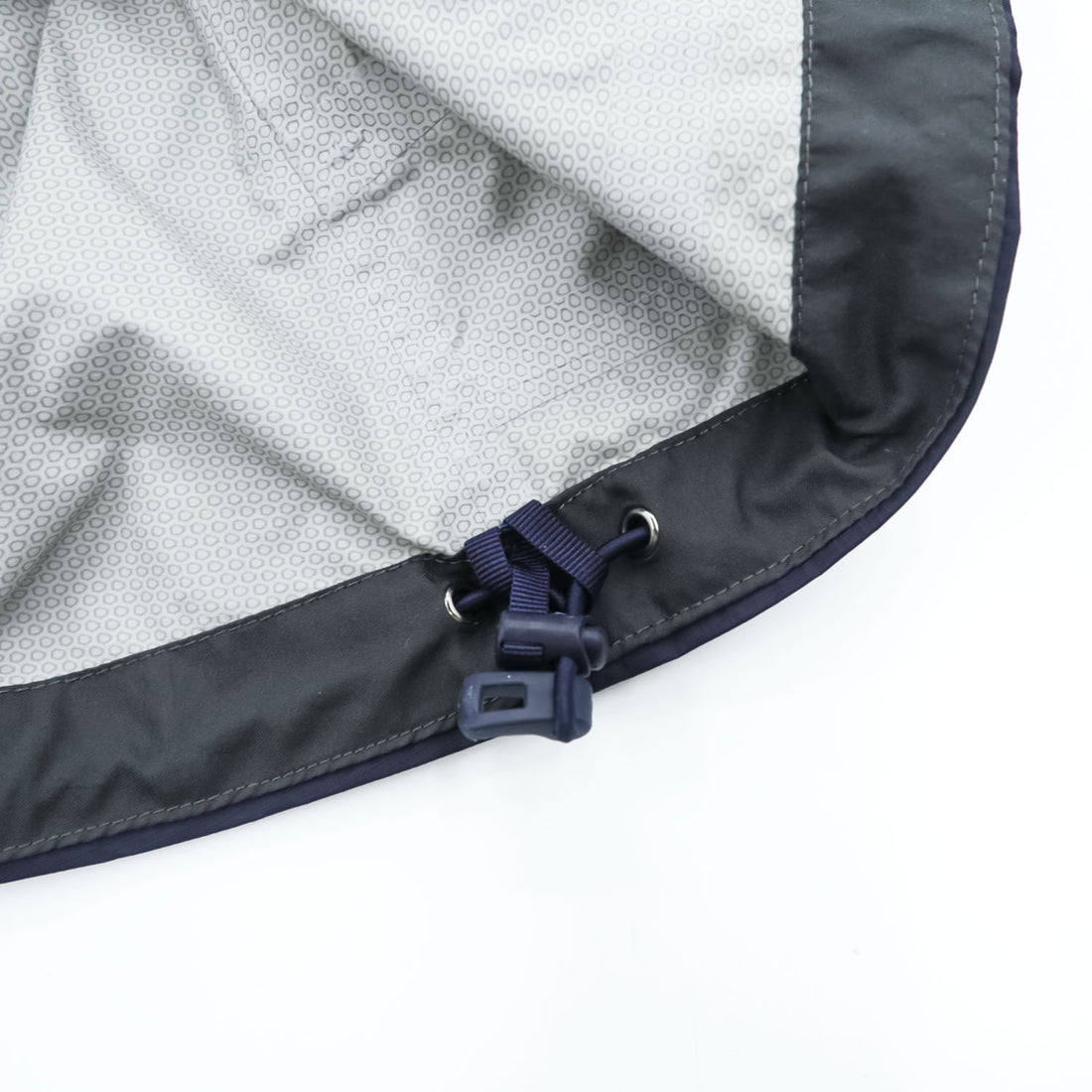 Patagonia トレントシェル マウンテンパーカー 防水 レインジャケット S バイカラー ブルー ネイビー ドローコード 83307