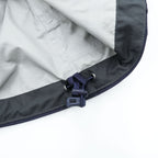 Patagonia トレントシェル マウンテンパーカー 防水 レインジャケット S バイカラー ブルー ネイビー ドローコード 83307