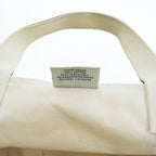 L.L.Bean 米国製 USA製 トートバッグ BOAT AND TOTE ホワイト ネイビー キャンバス 112636