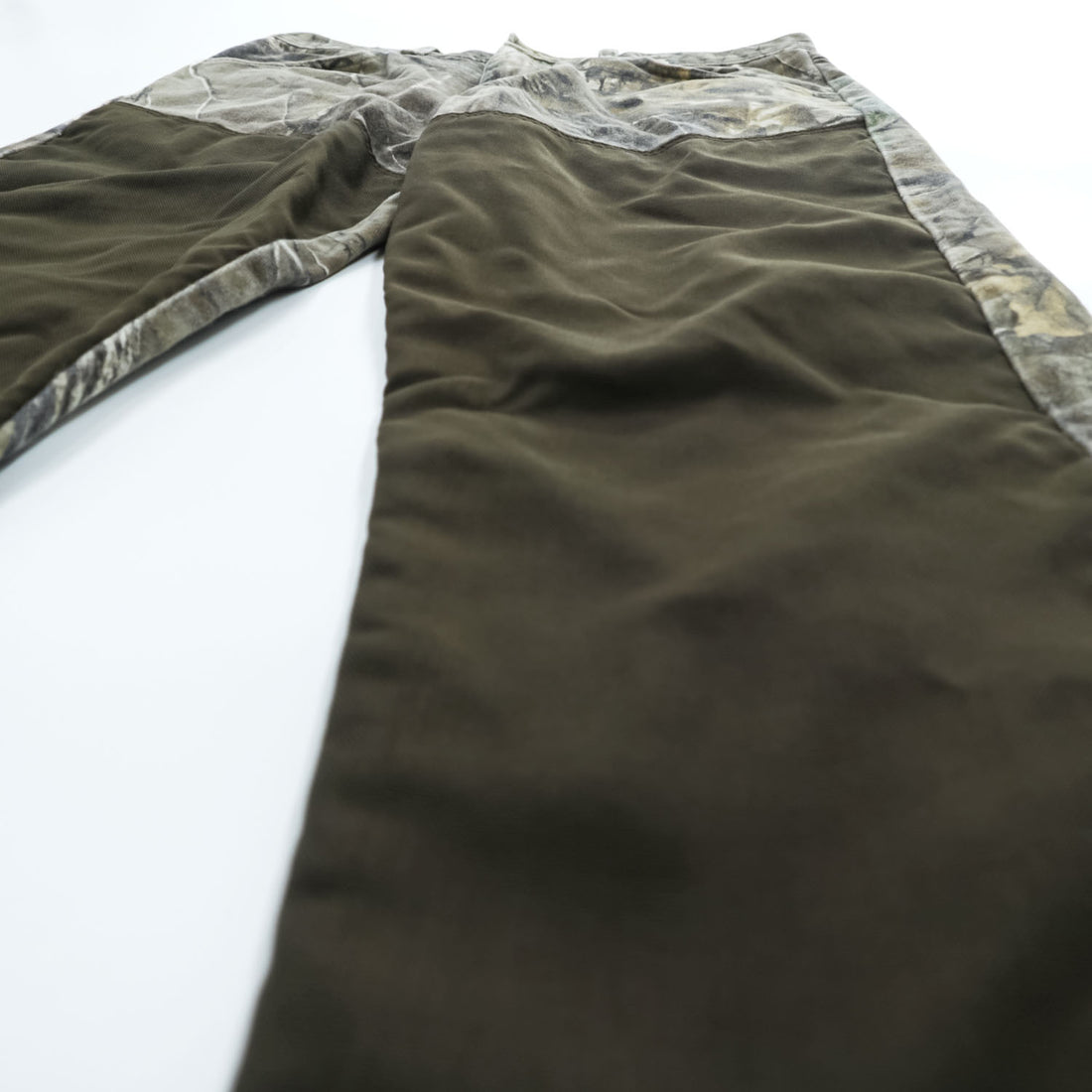 Wrangler ハンティングパンツ L ブラウン PRO GEAR サスペンダーボタン 切替 リアルツリー カモフラ