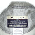Champion PREMIUM 00年代 リバースウィーブ REVERSE WEAVE スウェット トレーナー L グレー 裏起毛 刺繍