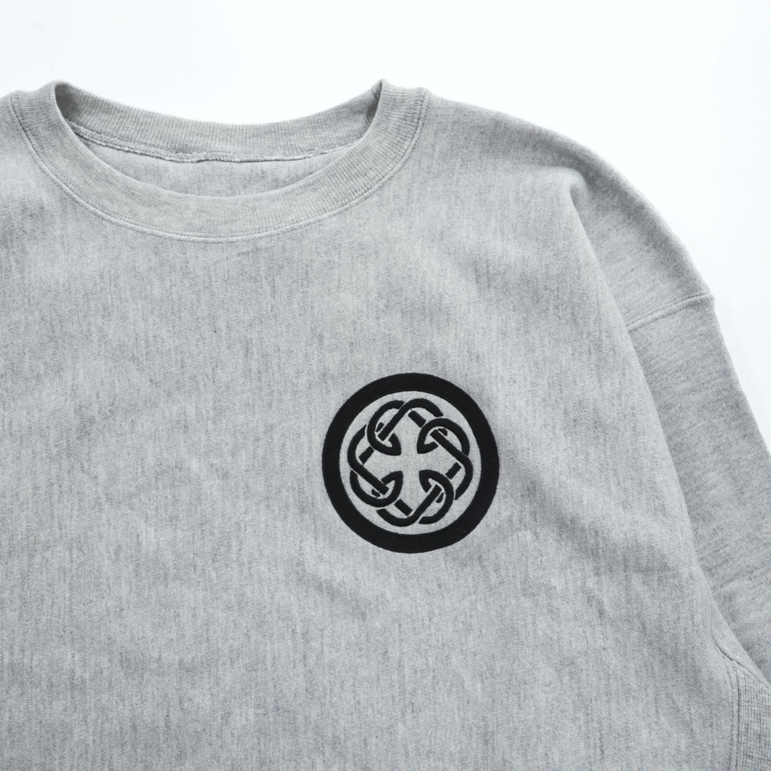 Champion PREMIUM 00年代 リバースウィーブ REVERSE WEAVE スウェット トレーナー L グレー 裏起毛 刺繍