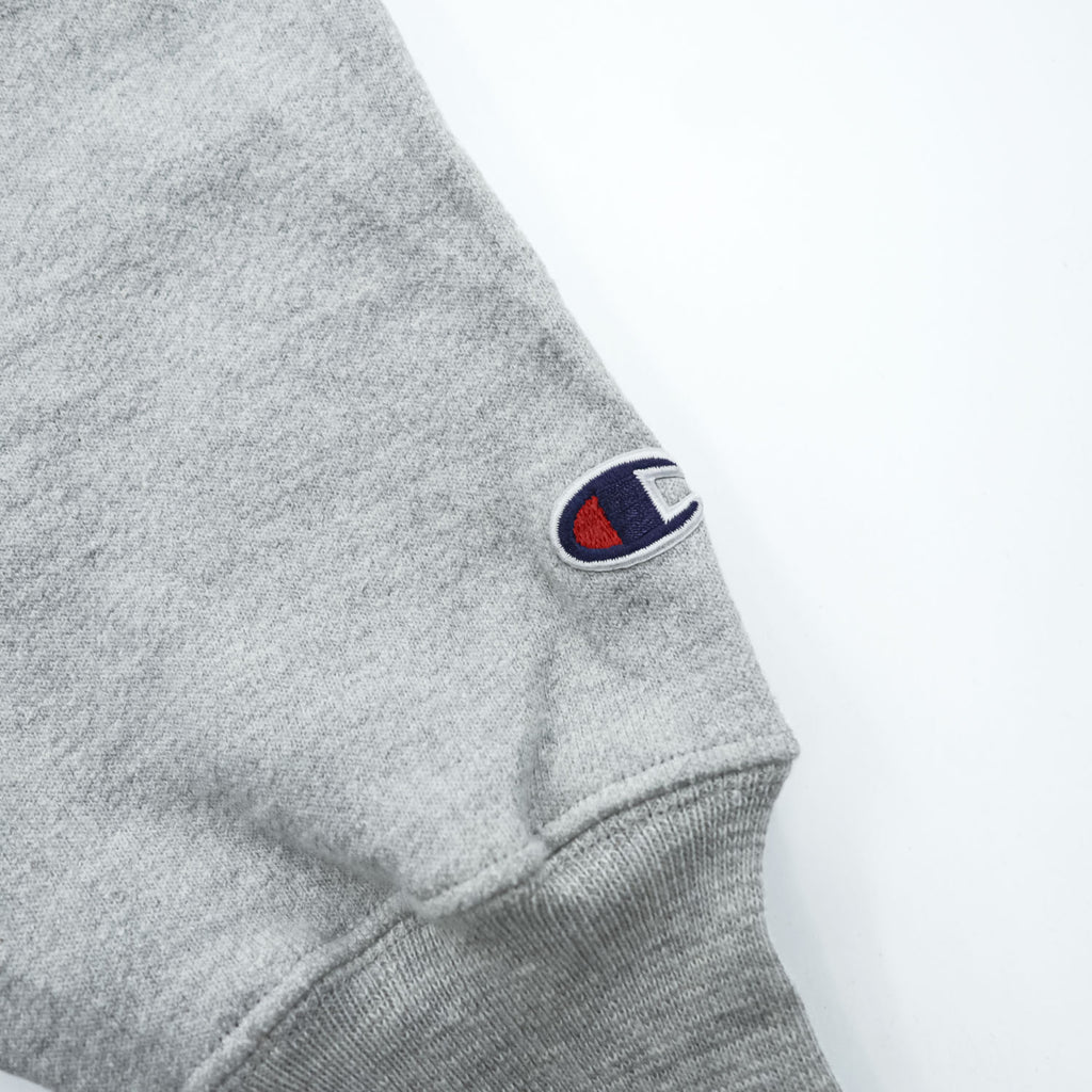 Champion PREMIUM 00年代 リバースウィーブ REVERSE WEAVE スウェット トレーナー L グレー 裏起毛 刺繍