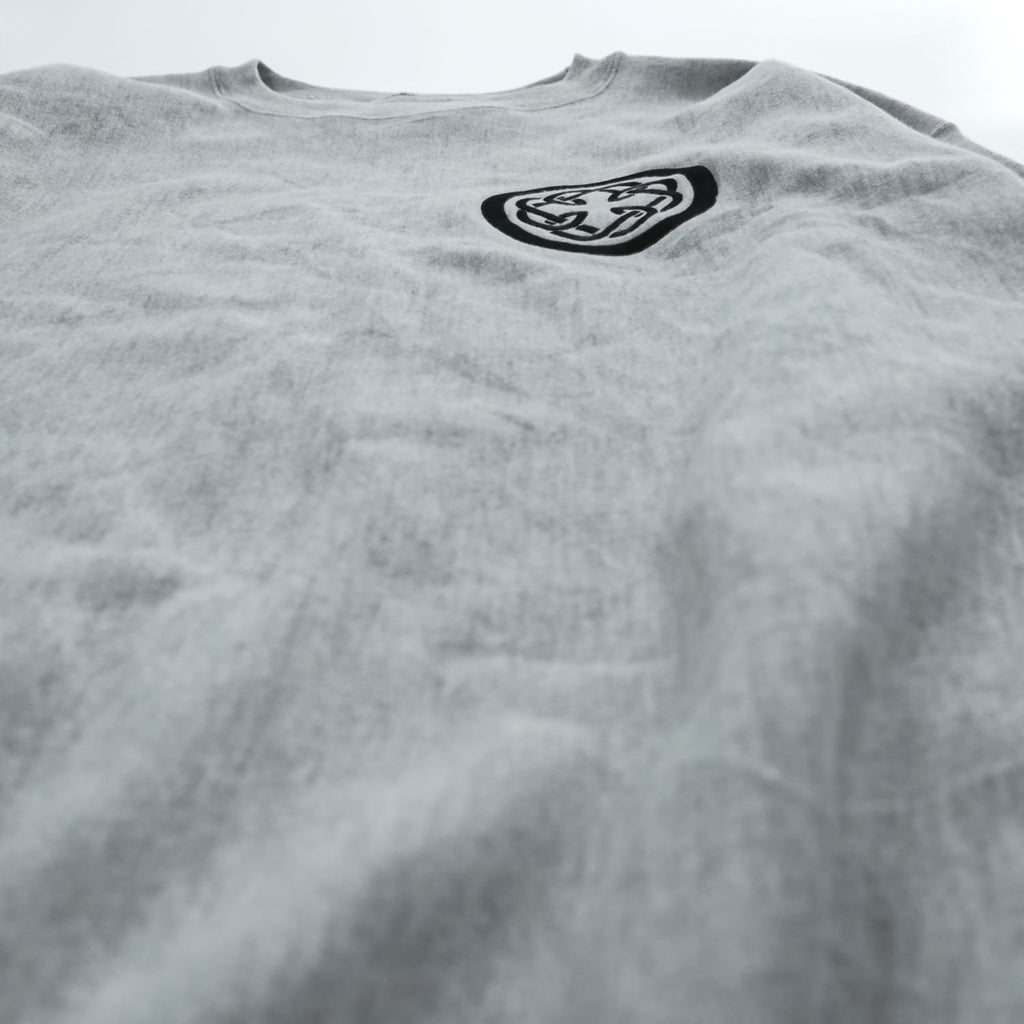 Champion PREMIUM 00年代 リバースウィーブ REVERSE WEAVE スウェット トレーナー L グレー 裏起毛 刺繍
