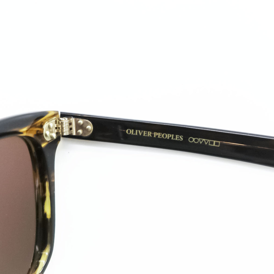 OLIVER PEOPLES 日本製 サングラス Pederson COCO2 ウェリントン ブラウン ベッコウ 52_18-145