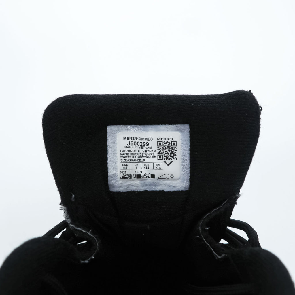 MERRELL モアブ MOAB 3 ゴアテックス GORE-TEX 防水 ハイキングシューズ スニーカー 27.5cm ブラック スエード メッシュ Vibram J500299