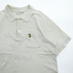King Louie 日本製 ポロシャツ L ホワイト BUBBLE UP BOWLING POLO 東洋エンタープライズ 実名復刻 鹿の子 チェーン刺繍 KL76991 KL76992