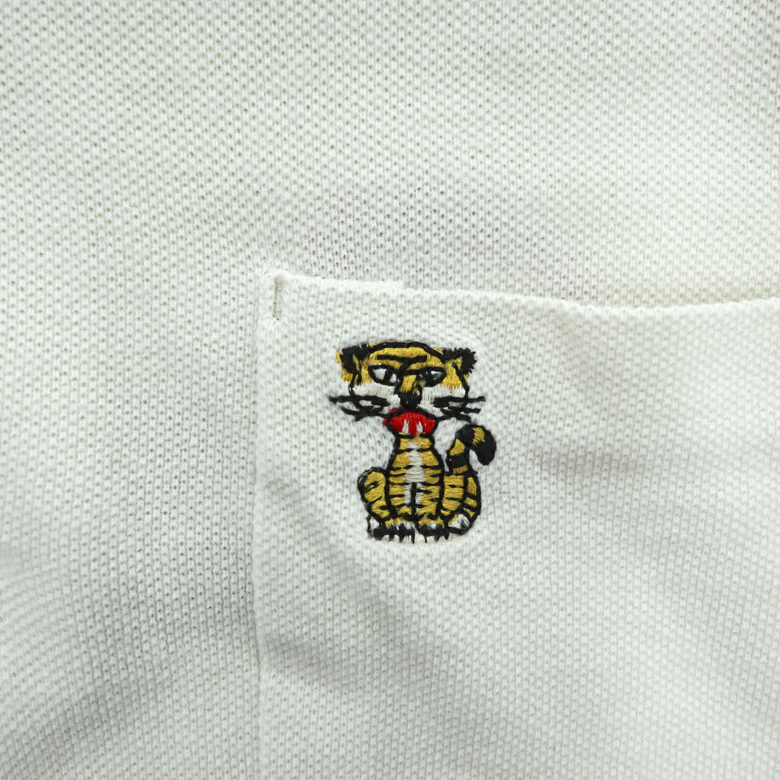 King Louie 日本製 ポロシャツ L ホワイト BUBBLE UP BOWLING POLO 東洋エンタープライズ 実名復刻 鹿の子 チェーン刺繍 KL76991 KL76992